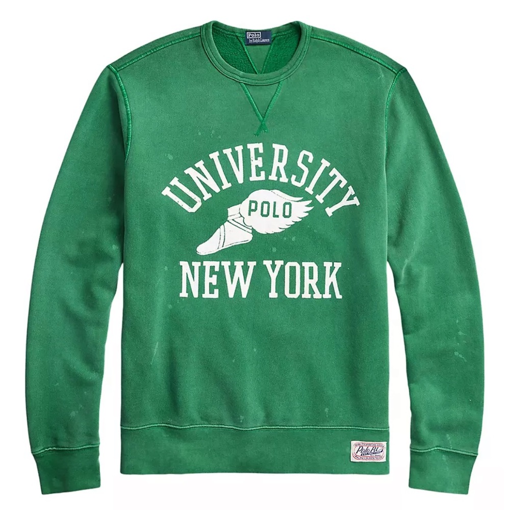 POLO Seasonal Fleece Crewneck Sweatshirt